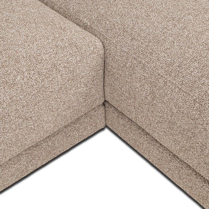 Sofa Trentino cayenne brown 3,5-seater + lounge left or right