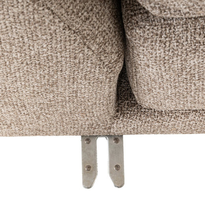 Sofa Trentino cayenne brown 3,5-seater + lounge left or right