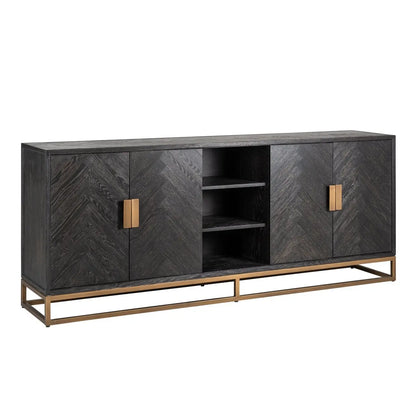 Sideboard Blackbone Brass black rustic