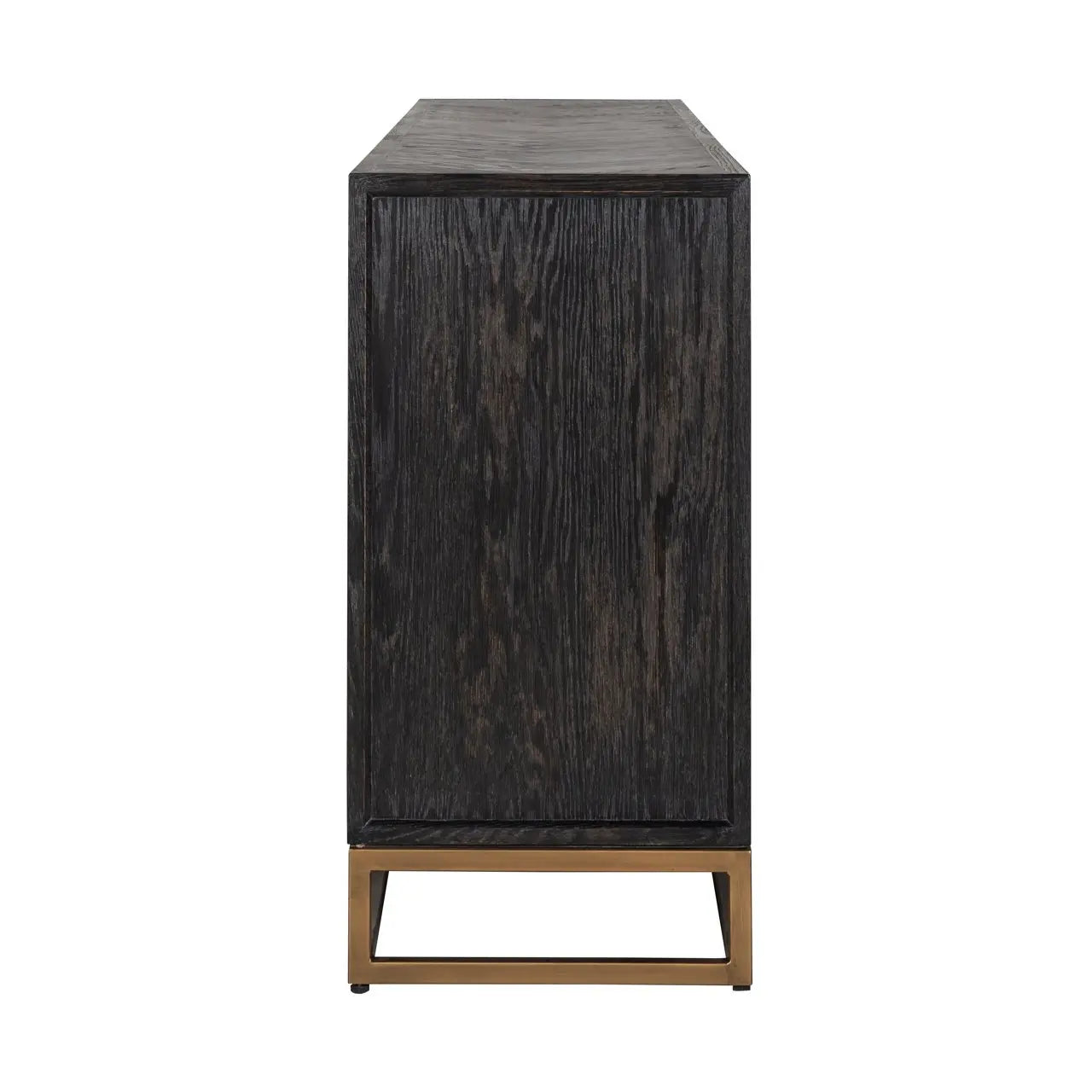 Sideboard Blackbone Brass black rustic