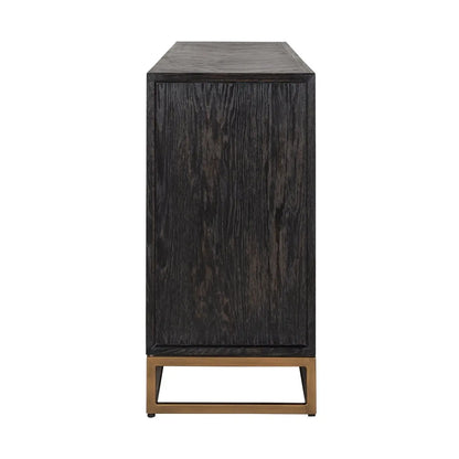 Sideboard Blackbone Brass black rustic