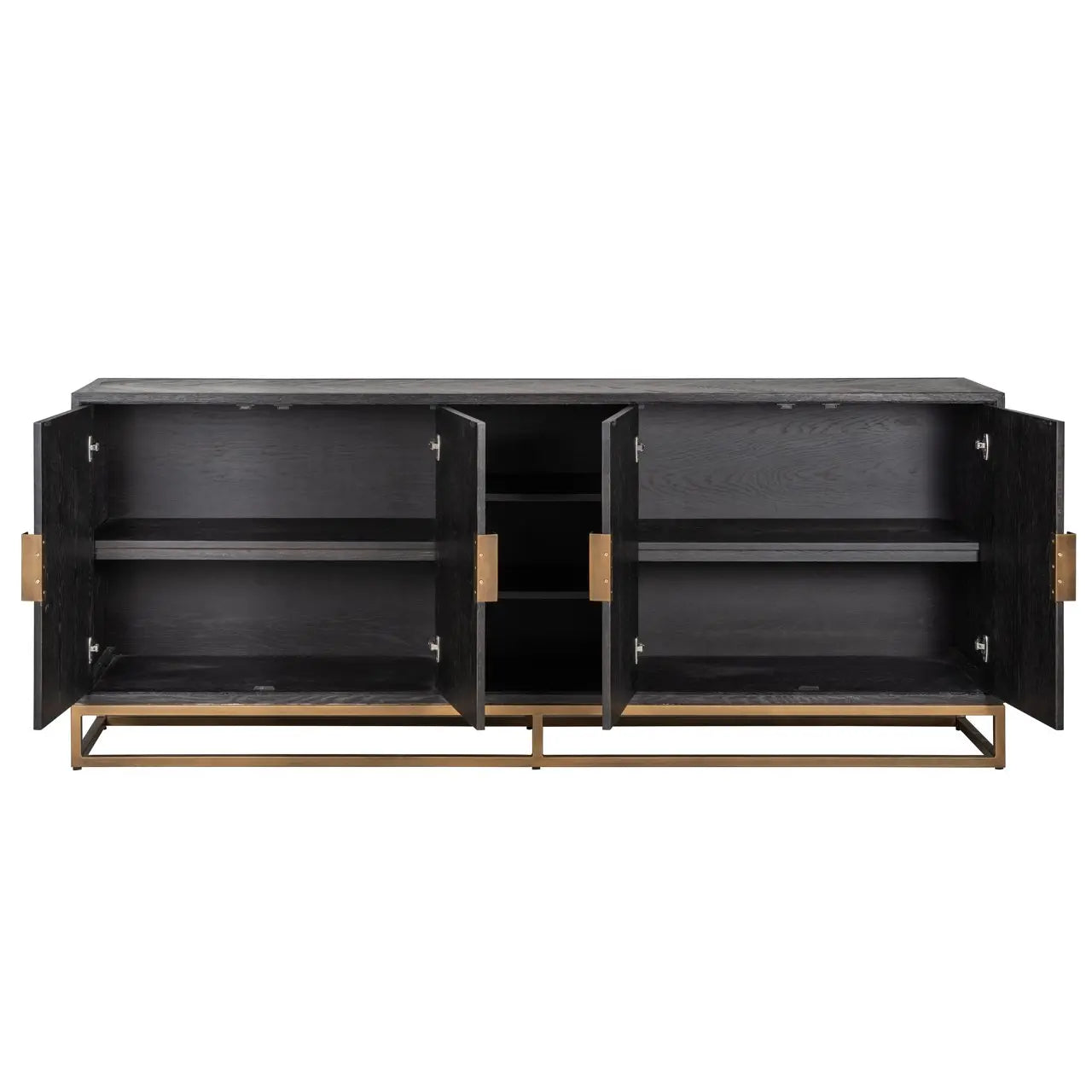 Sideboard Blackbone Brass black rustic