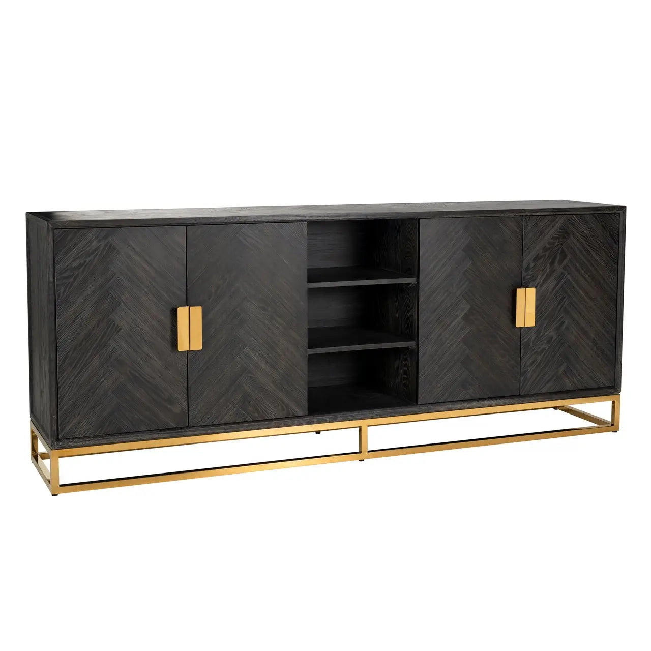 Sideboard Blackbone Gold black rustic