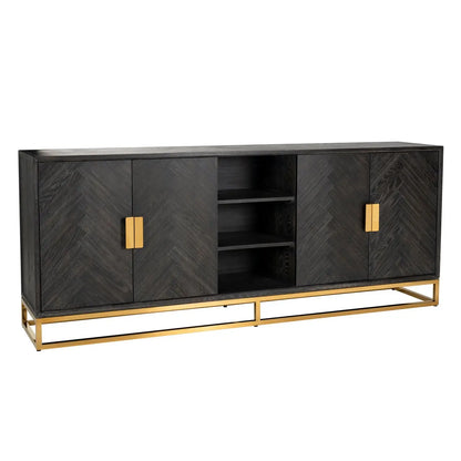 Sideboard Blackbone Gold black rustic