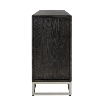 Sideboard Blackbone Silver black rustic