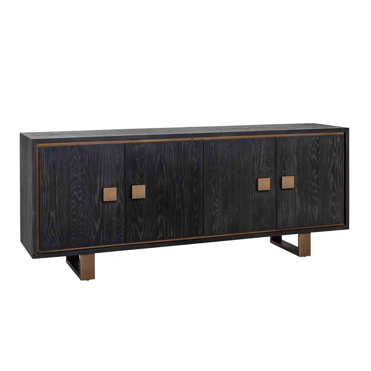 Sideboard Hunter black rustic