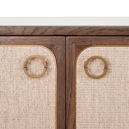 Sideboard Willox brown 4-doors