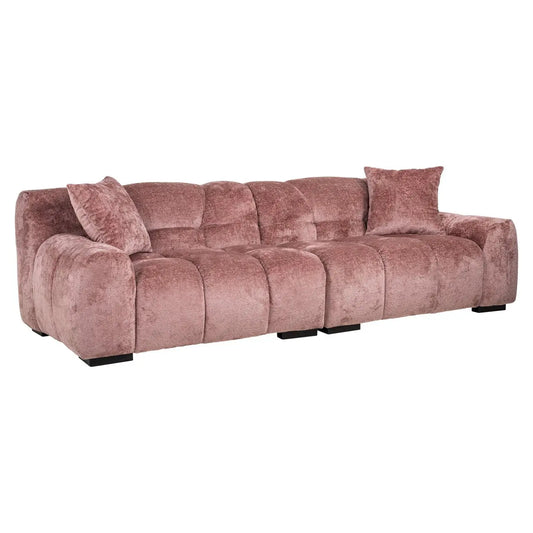 Sofa Charelle rose chenille