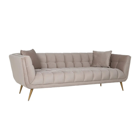 Sofa Huxley khaki velvet