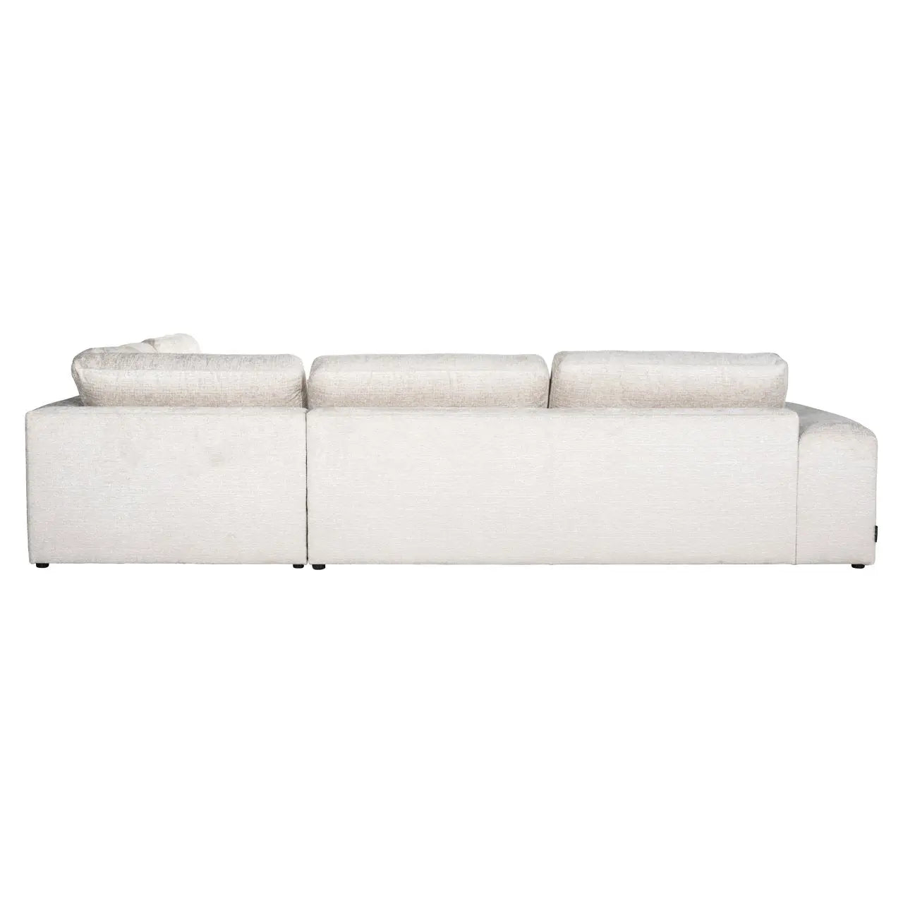 Sofa Lund cream fusion 3-seater + ottoman right