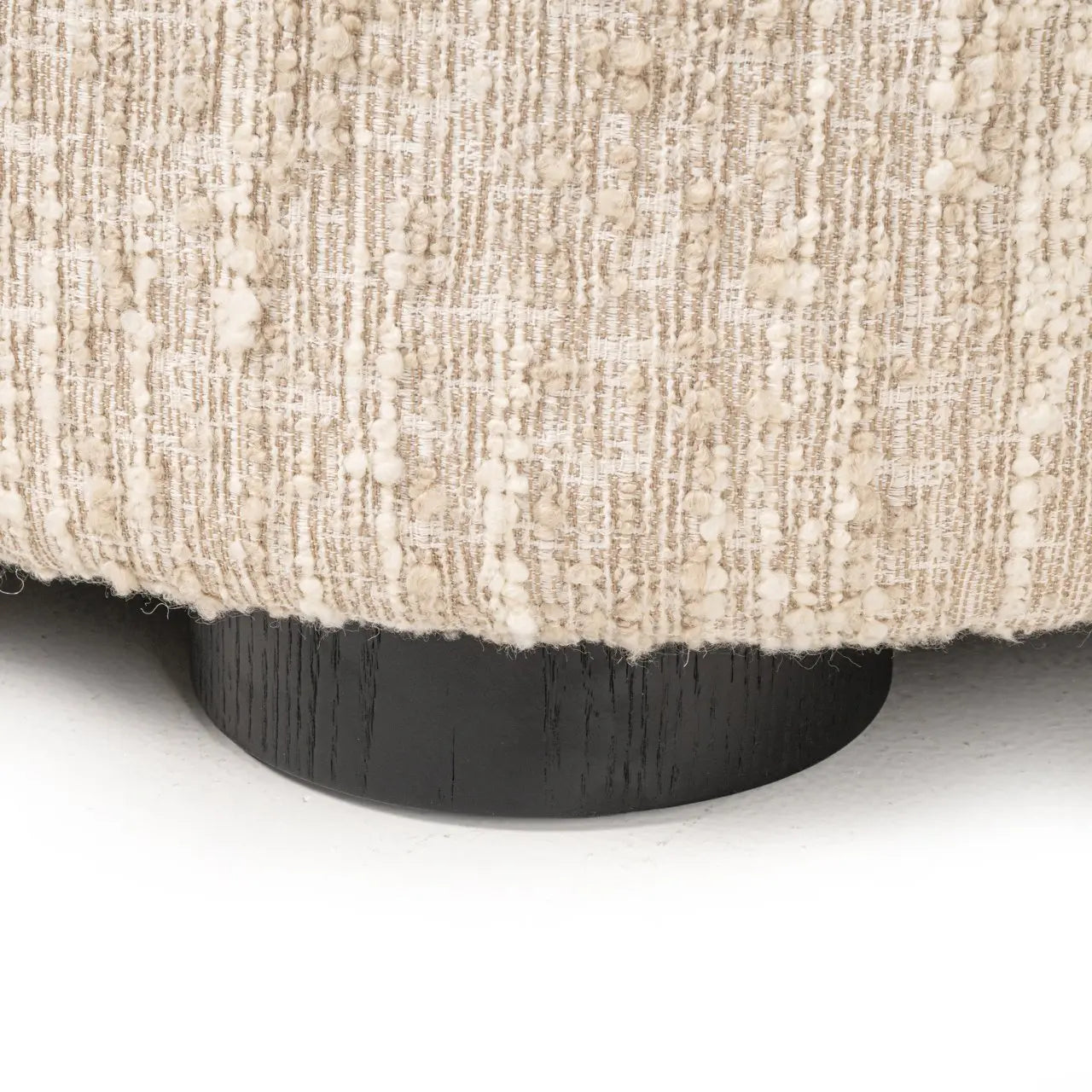 Sofa Pandora beige angora lounge left