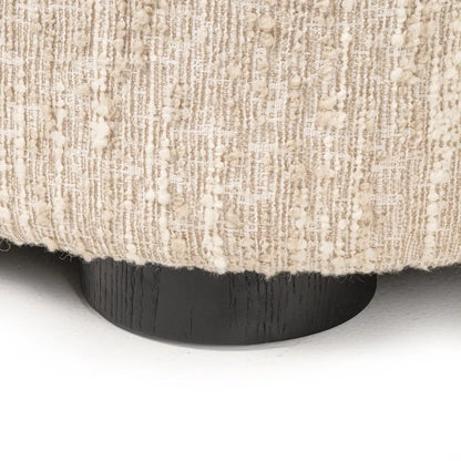 Sofa Pandora beige angora lounge left