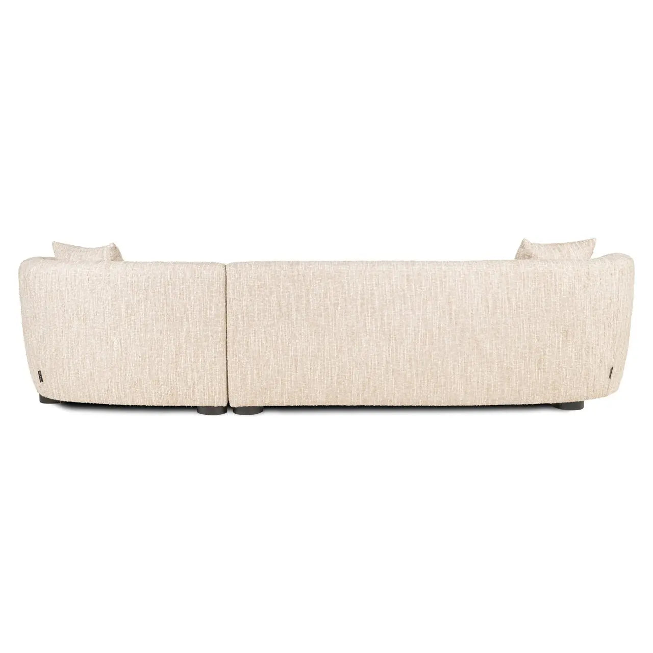 Sofa Pandora beige angora lounge right