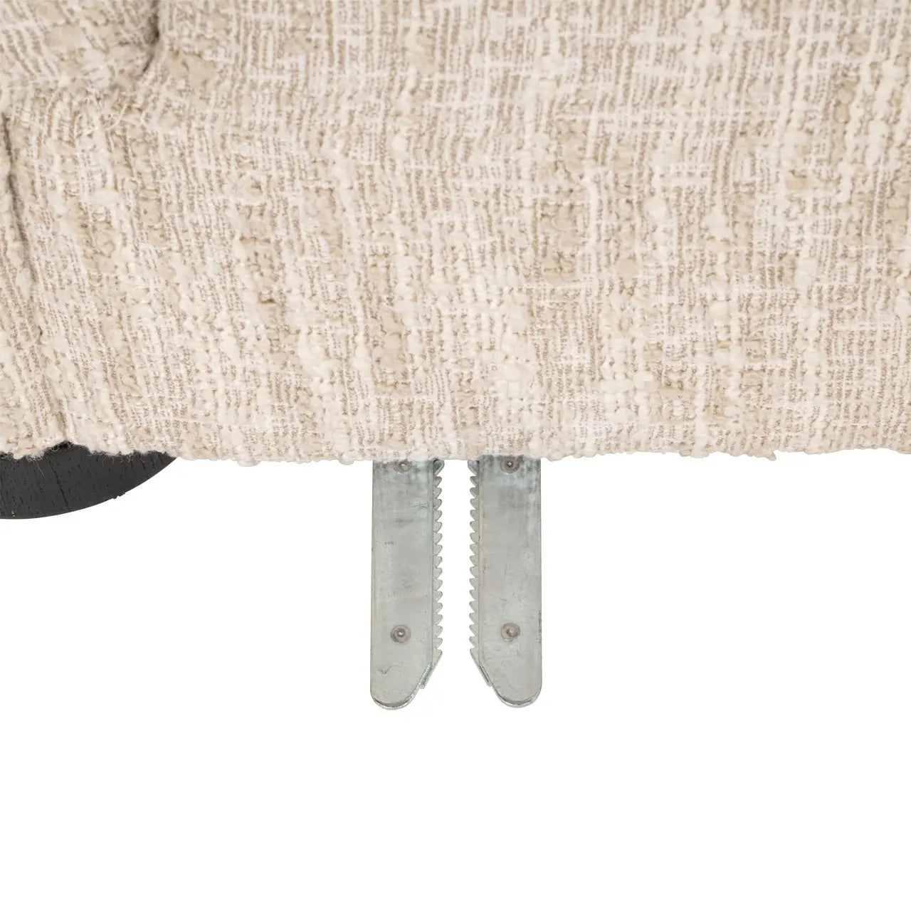 Sofa Pandora beige angora lounge right
