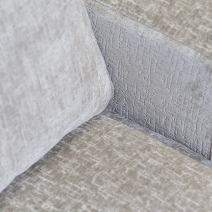 Sofa Pasha pearl island 3-seater + lounge right fully upholstered