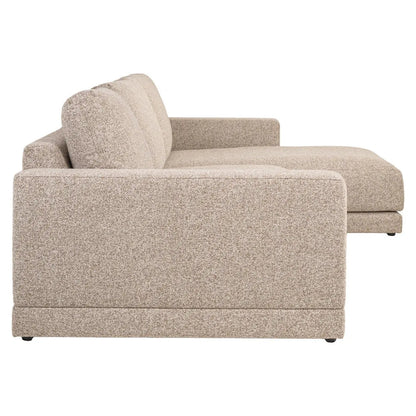 Sofa Trentino cayenne brown 3,5-seater + lounge left or right