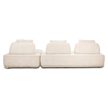 Sofa Tudor cream unicorn movable backrest