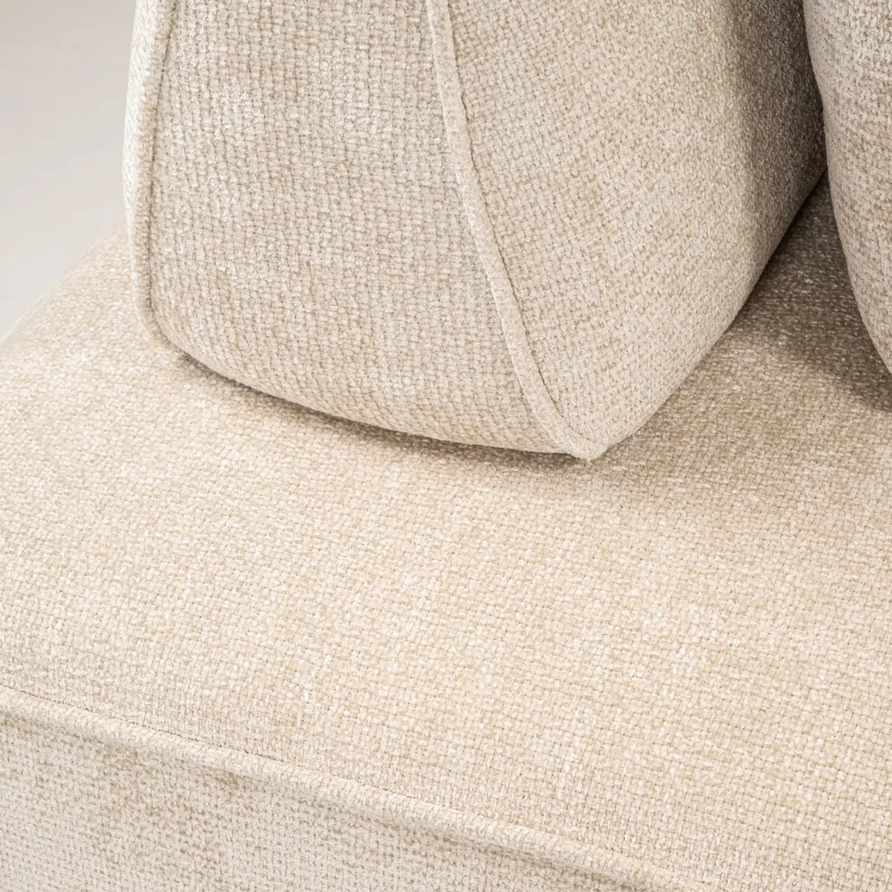 Sofa Tudor cream unicorn movable backrest