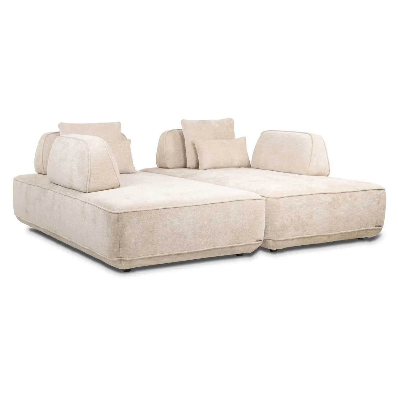 Sofa Tudor cream unicorn movable backrest