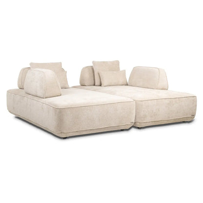 Sofa Tudor cream unicorn movable backrest