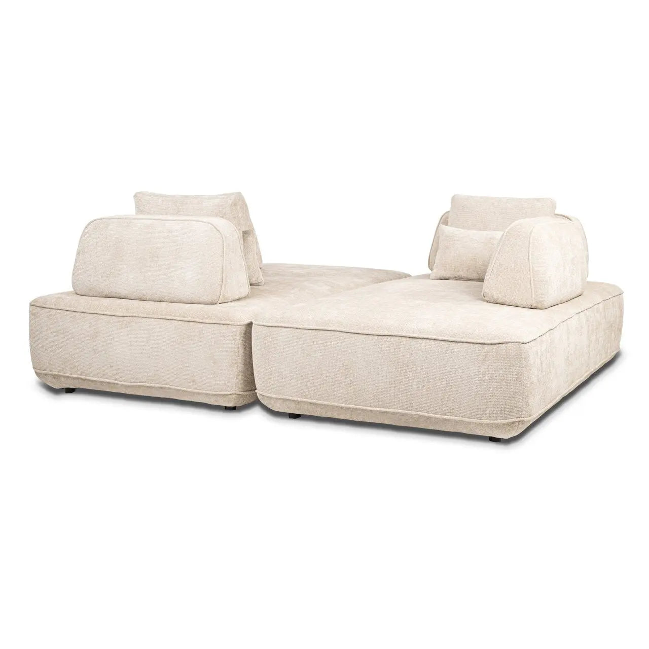 Sofa Tudor cream unicorn movable backrest