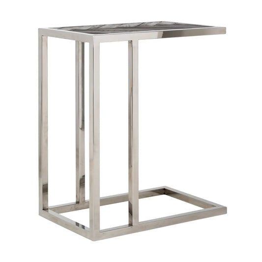 Sofa table Blackbone Silver black rustic
