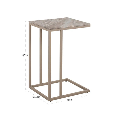 Sofa table Fairfax Blush beige