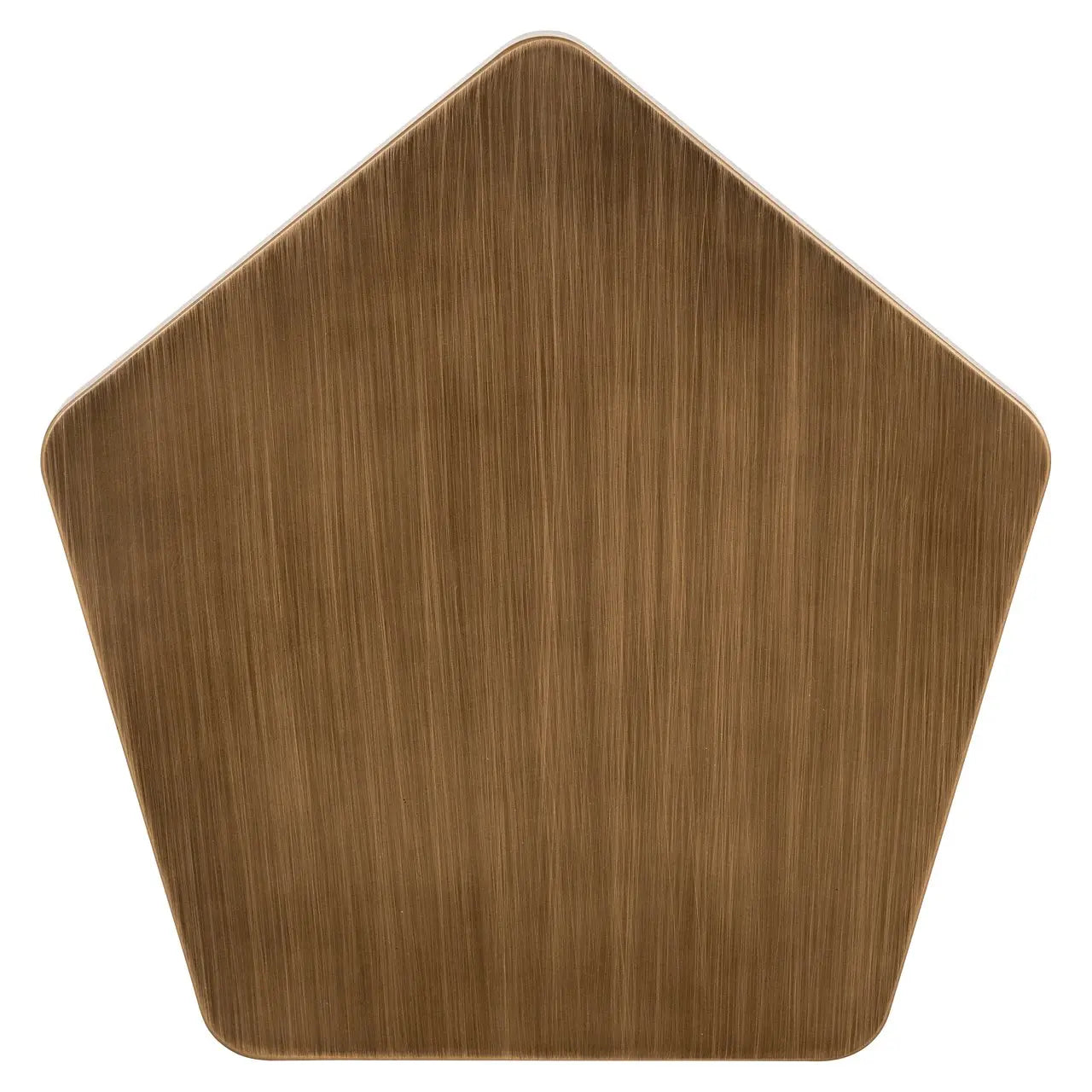 Sofa table Hexa brushed gold