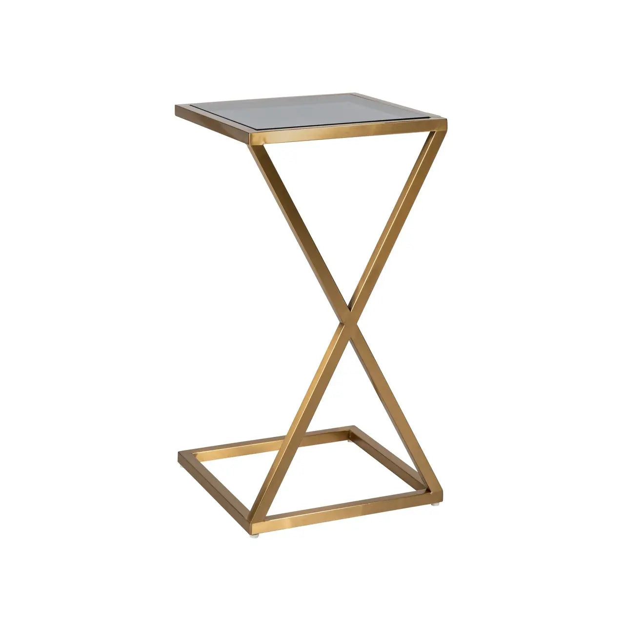 Sofa table Paramount brushed gold
