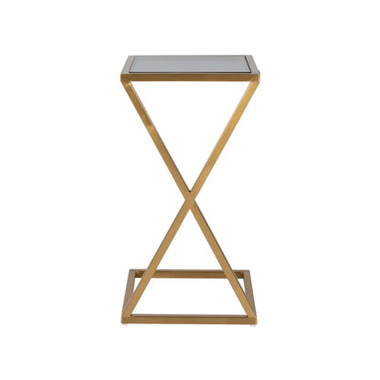 Sofa table Paramount brushed gold