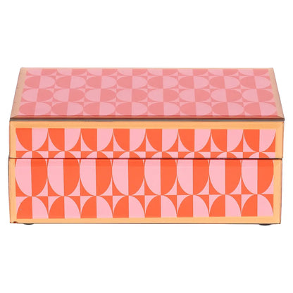 Storage box Abba pink small