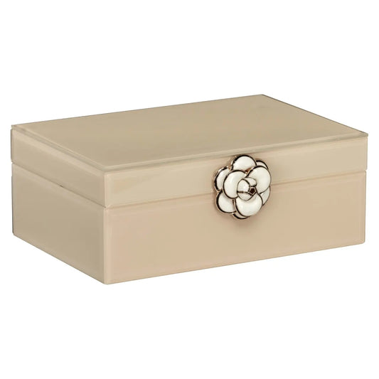 Storage box Abbey ivory small