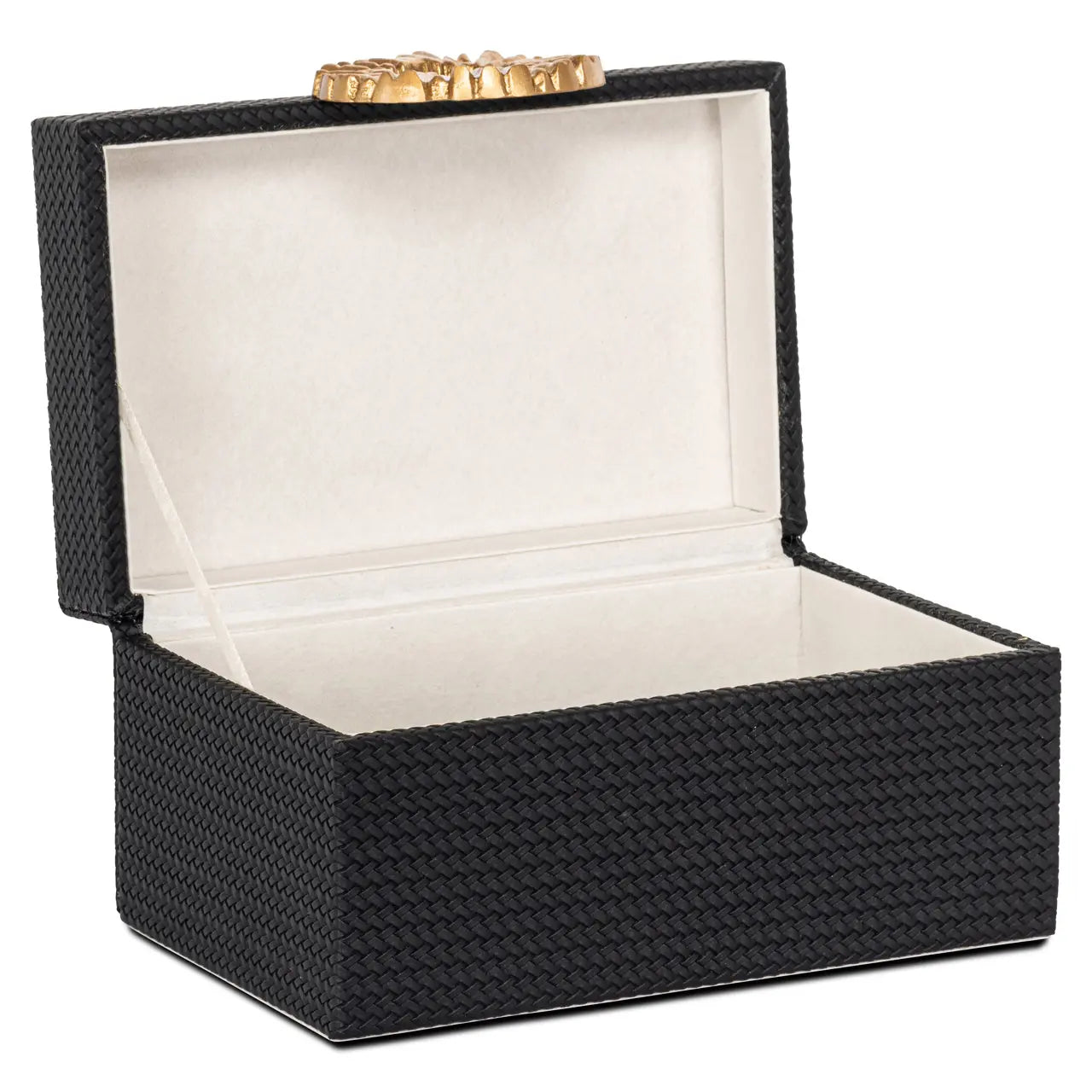 Storage box Amal black/gold small