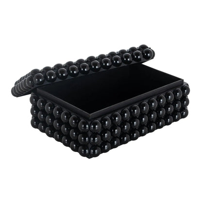 Storage box Batool black large