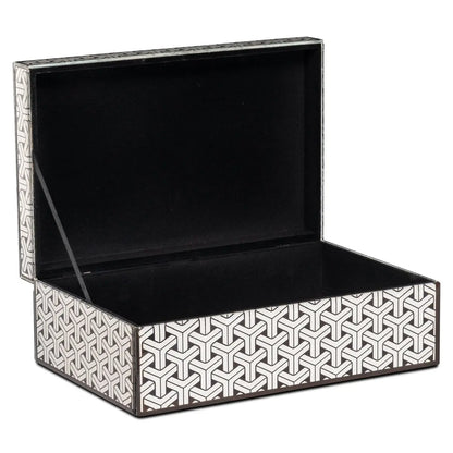 Storage box Feliz black/white large