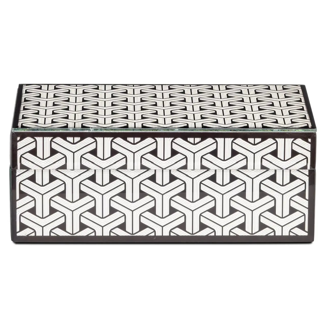 Storage box Feliz black/white small