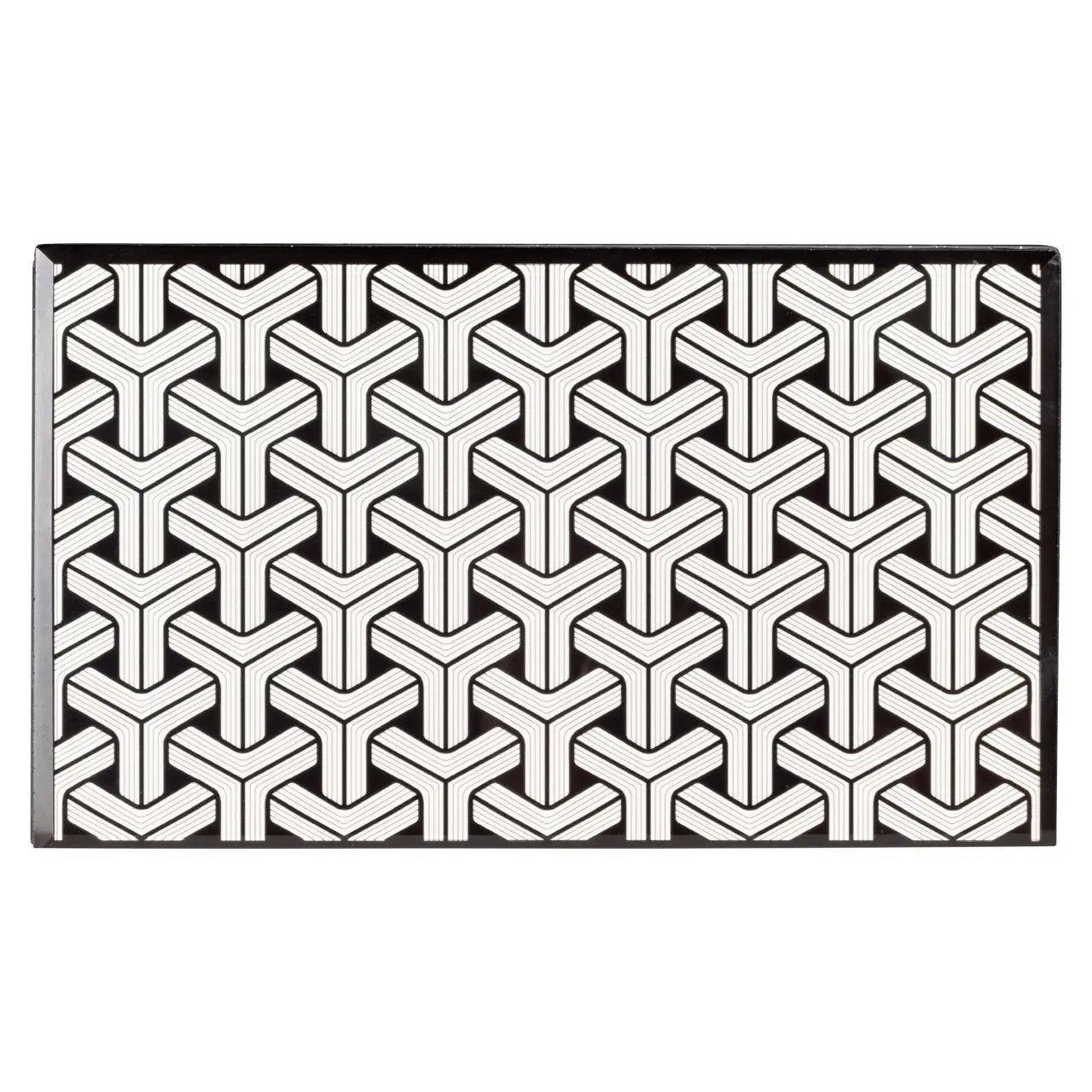 Storage box Feliz black/white small