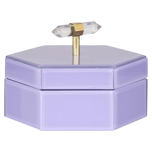 Storage box Jutta purple small