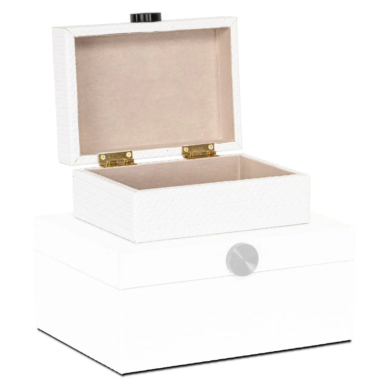 Storage box Myrth white small