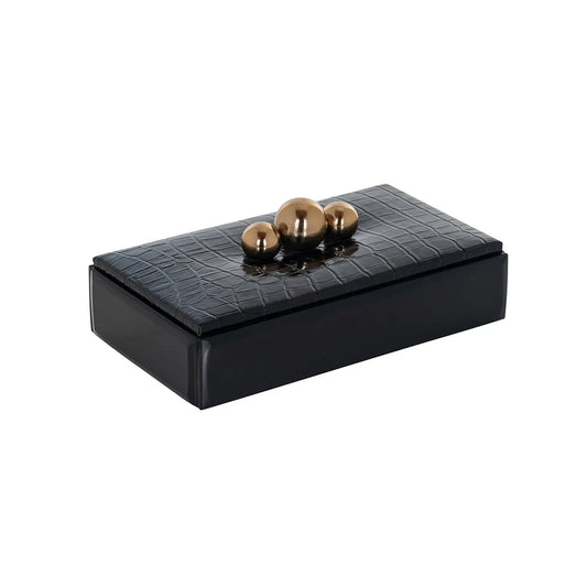 Storage box Nina black small