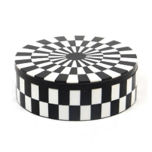 Storage box Nore black/white