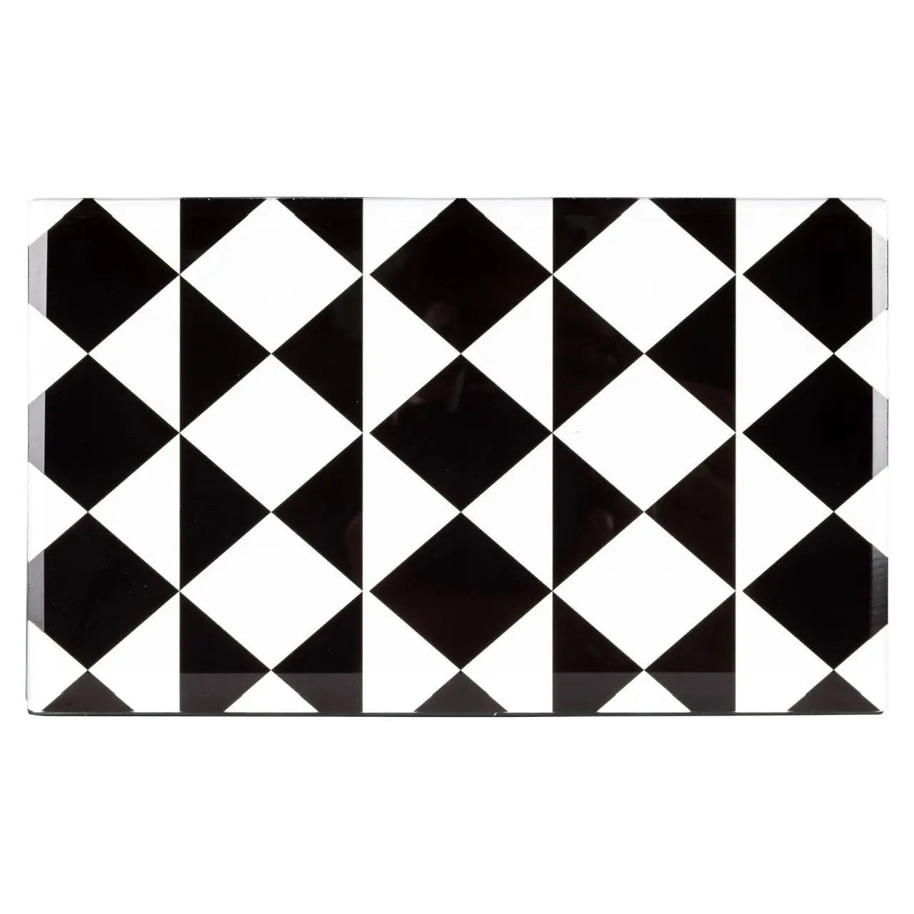 Storage box Silas black/white small