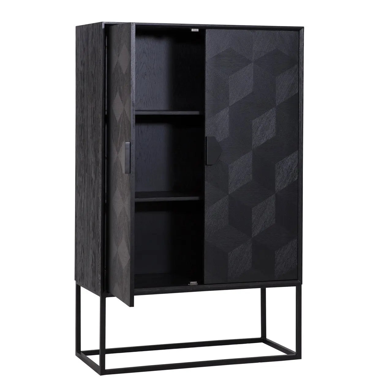 Storage cabinet Blax black