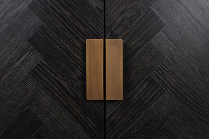 TV cabinet Blackbone Brass black rustic 200