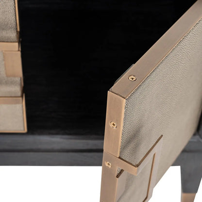 TV cabinet Bloomville gold