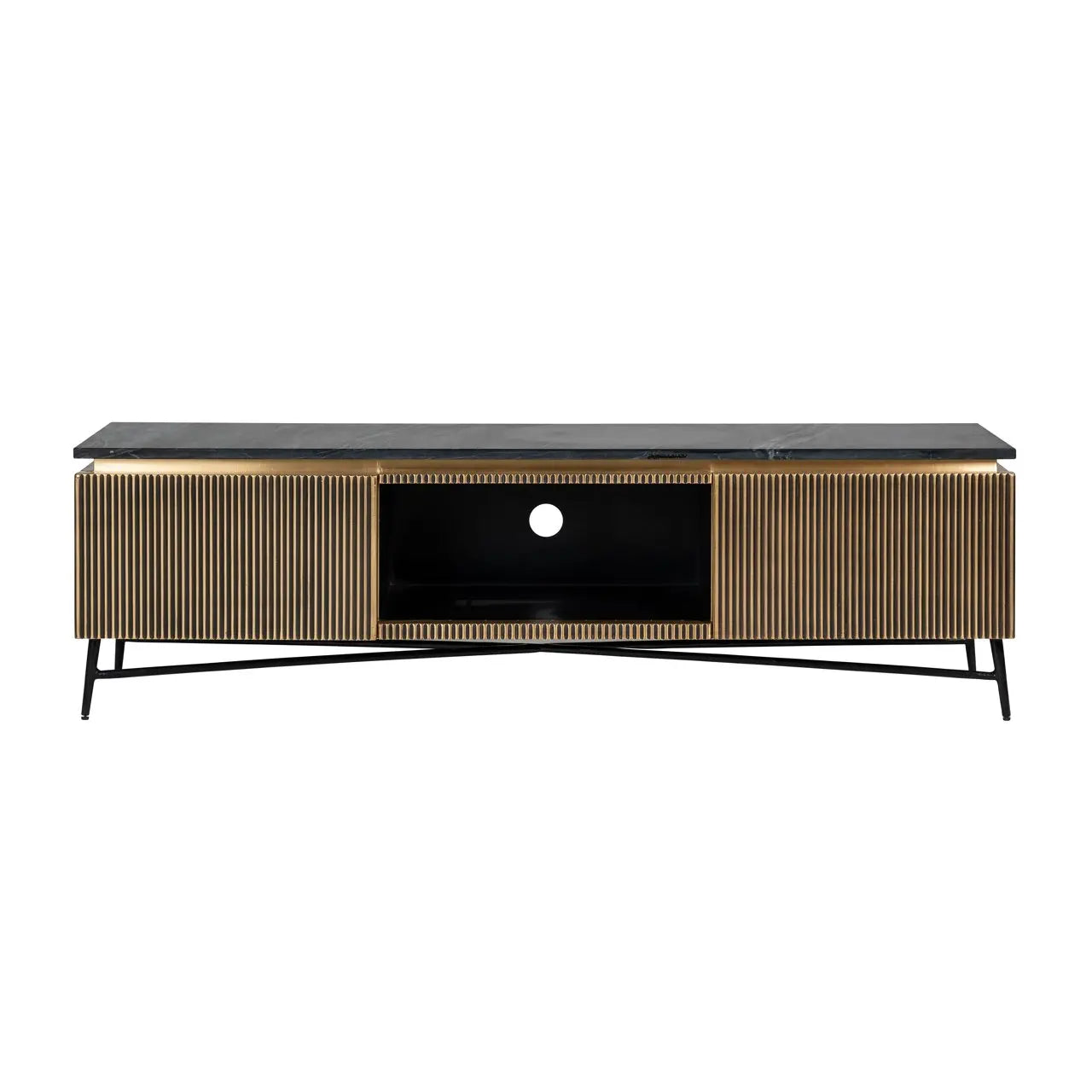 TV cabinet Ironville gold