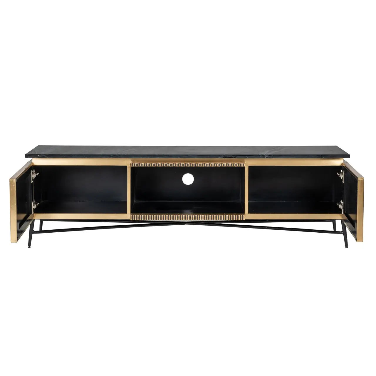 TV cabinet Ironville gold