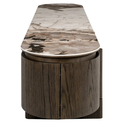 TV cabinet Langford brown