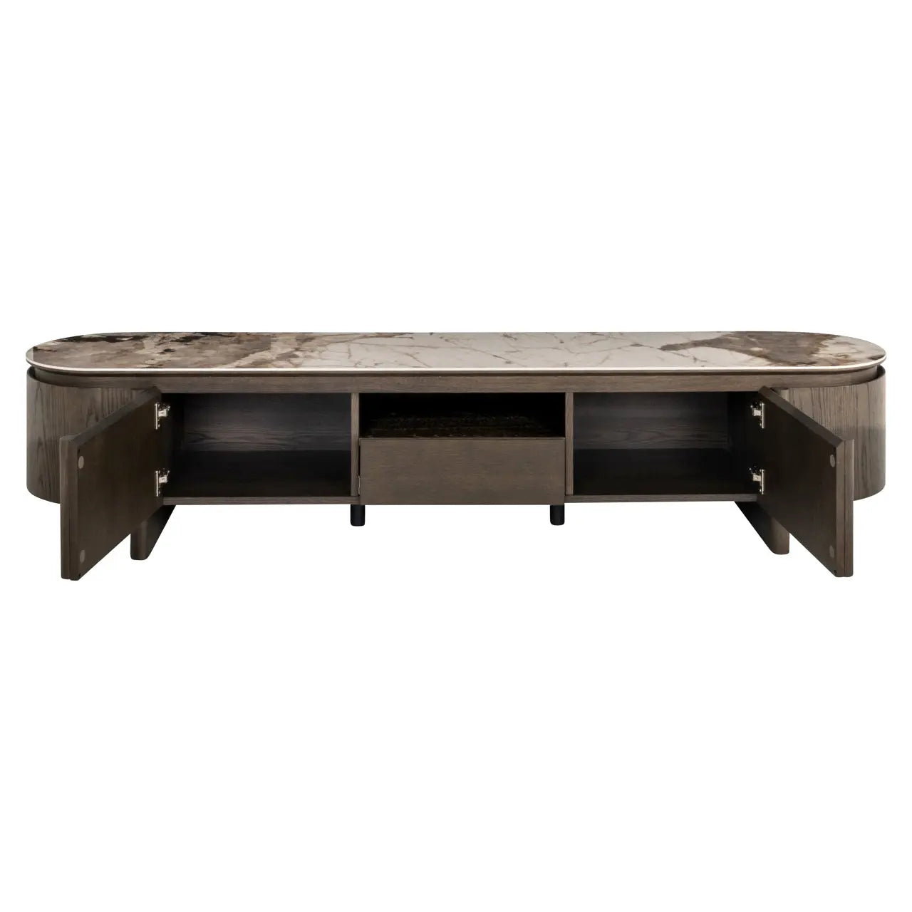TV cabinet Langford brown