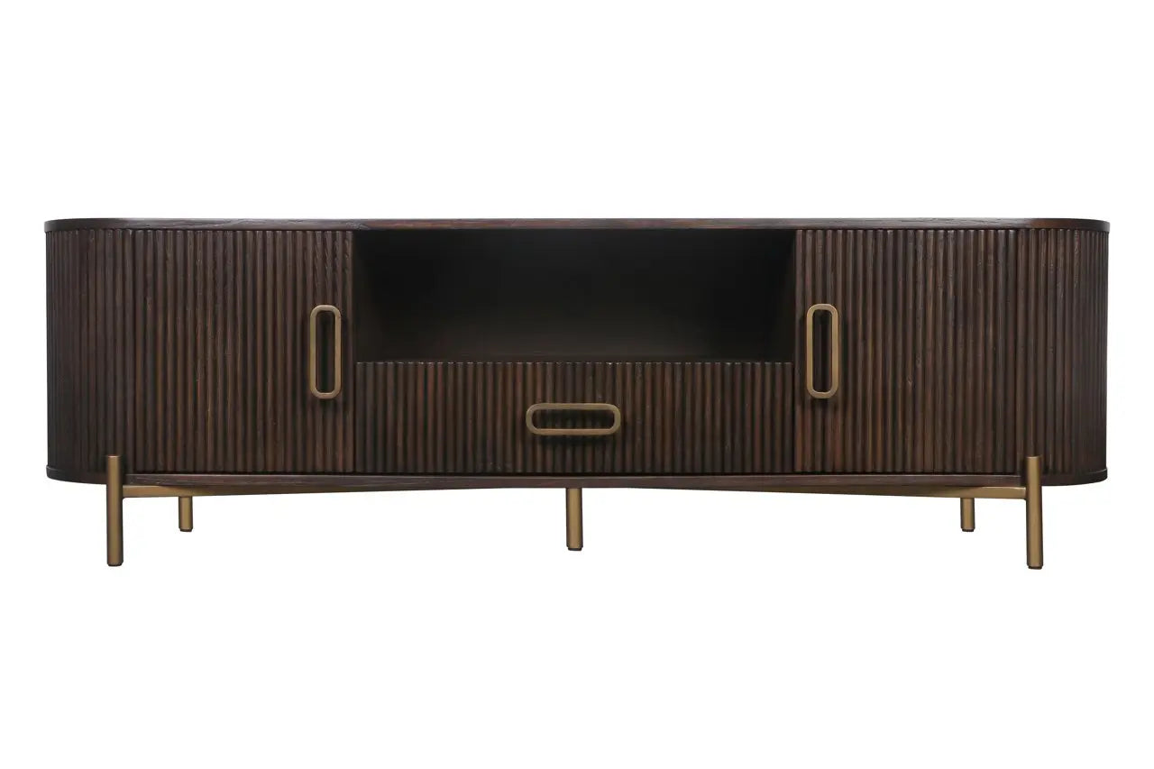 TV cabinet Luxor brown